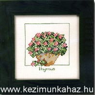 Kakukkfű - Pemin leszámolható keresztszemes készlet Kakukkfű - Pemin leszámolható keresztszemes készlet