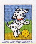 Dalmata kutyus - Vervaco előnyomott gobelin Dalmata kutyus - Vervaco előnyomott gobelin