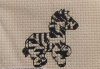 Zebra - keresztszemes készlet Zebra - keresztszemes készlet