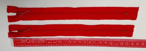 Nem bontható húzózár – piros 20 cm