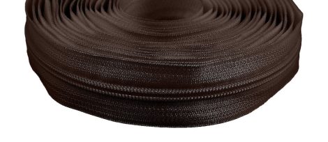 Végtelen húzózár - csokoládé barna