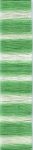 Zöld-fehér színátmenetes osztott hímzőfonal