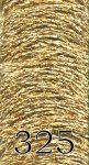 Arany metál fényű osztott szálú hímzőfonal