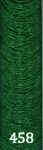 Zöld metál fényű osztott szálú hímzőfonal