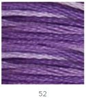 DMC 052 színátmenetes lila osztott hímzőfonal