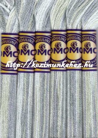 DMC color variations 4015 off_white-ekrü-világos szürke-halvány lila osztott hímzőfonal 