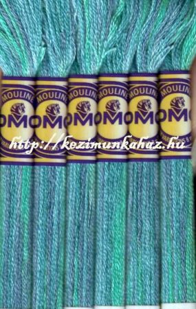 DMC color variations 4030 világos zöld-világos kék-világos lila osztott hímzőfonal