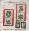 Karácsonyi képeslap készlet - Lanarte leszámolható keresztszemes készlet