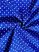 Tulipán - kékfestő kék - nyomott mintás pamutvászon anyag