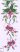 Murvafürt virág - előfestett futó terítő