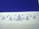 Fenyőfás keresztszemes előfestett asztalterítő