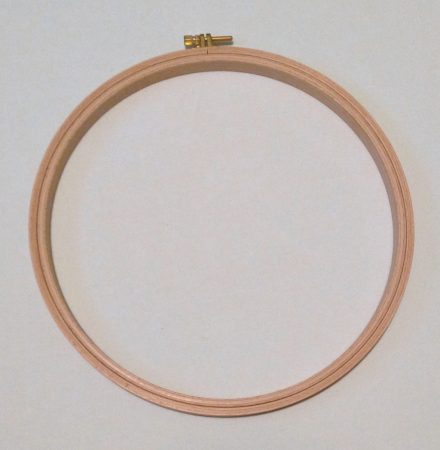 Hímzőráma 25 cm átmérő - dupla széles