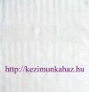 Aida betétes hímezhető konyharuha csíkos fehér Aida betétes hímezhető konyharuha csíkos fehér