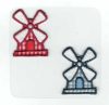 Szélmalom - ruhára vasalható textil matrica Szélmalom - ruhára vasalható textil matrica