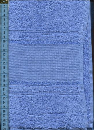 Hímezhető fürdőlepedő – 70x140 cm királykék