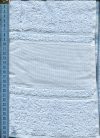 Hímezhető fürdőlepedő – 70x140 cm világoskék Hímezhető fürdőlepedő – 70x140 cm világoskék
