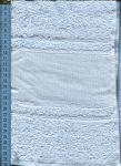 Hímezhető fürdőlepedő – 70x140 cm világoskék