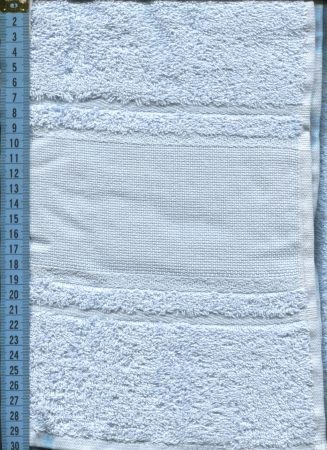 Hímezhető fürdőlepedő – 70x140 cm világoskék