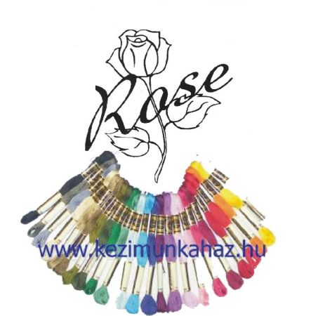 Rosace hímzőfonal Rose 