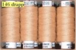 Gomblyukvarró cérna – drapp