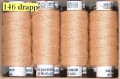 Gomblyukvarró cérna – drapp