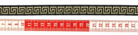Szalag - textil - görög mintás