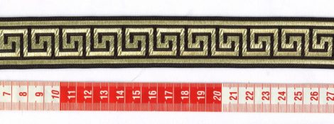 Szalag - textil - görög mintás