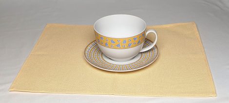 Hímezhető szalvéta sárga
