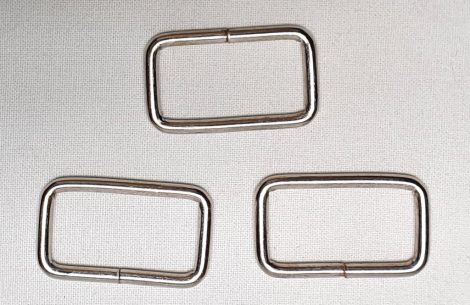 Hevederbújtató téglalap – 30 mm-es hevederhez