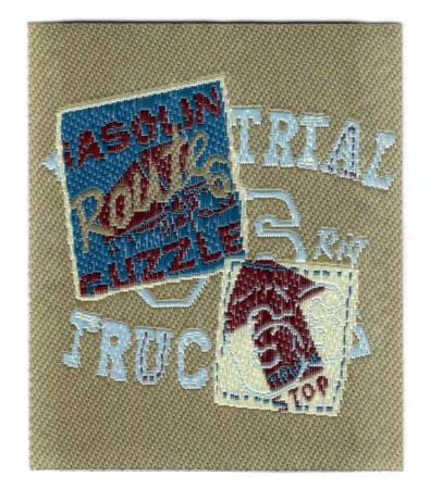 Industrial Tracking - ruhára vasalható textil matrica