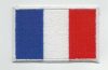 Zászló - francia - ruhára vasalható textil matrica