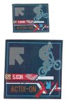 BMX - ruhára vasalható textil matrica BMX - ruhára vasalható textil matrica