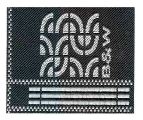 Ívek - ruhára vasalható textil matrica