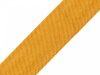 Mustár színű szatén ferdepánt – 15 mm bevasalt Mustár színű szatén ferdepánt – 15 mm bevasalt