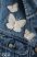 Pillangó - ruhára varrható textil matrica