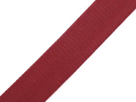 Heveder szalag - 30 mm világos bordó