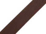 Heveder szalag - 30 mm sötétbarna