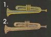 Trombita - ruhára varrható textil matrica Trombita - ruhára varrható textil matrica