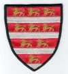 Szent Imre pajzs - ruhára varrható textil matrica Szent Imre pajzs - ruhára varrható textil matrica