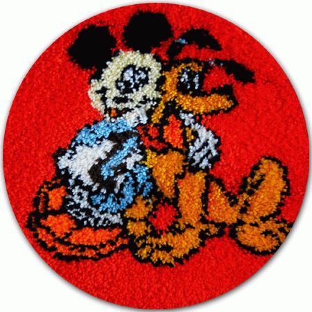 Mickey és plútó - subaszőnyeg készlet