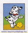 Dalmata kutyus - Vervaco előnyomott gobelin Dalmata kutyus - Vervaco előnyomott gobelin
