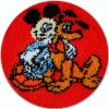 Mickey és plútó - subaszőnyeg készlet Mickey és plútó - subaszőnyeg készlet